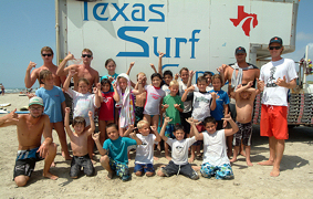 Texas Surf Camp - Port A - July 28, 2012
